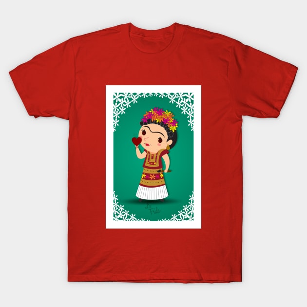 La Kahlo T-Shirt by Ceenthya